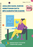 Analisis Hasil Survei Kebutuhan Data BPS Kabupaten Ciamis 2022